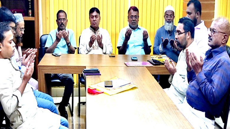 টাঙ্গাইলে মরহুম সাংবাদিক এনামুল হক দীনার আত্মার মাগফেরাত কাম