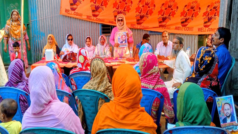নির্বাচনকে সামনে রেখে টাঙ্গাইলে ধানের শীষের প্রচারণার তোর জো