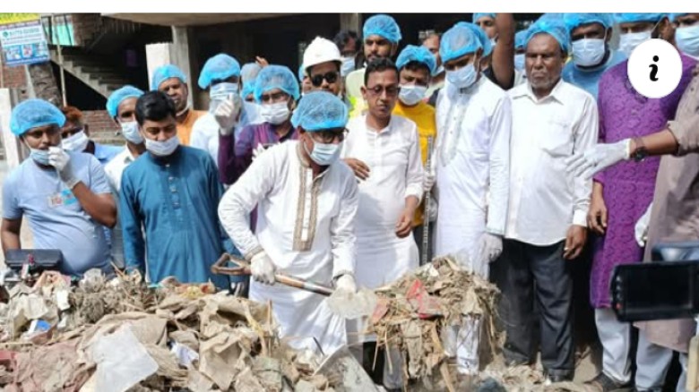 কালিহাতীতে যুবদলের প্রতিষ্ঠা বার্ষিকী উপলক্ষে পরিস্কার পরিচ্