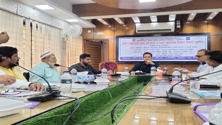 টাঙ্গাইলে "গ্রামীণ সড়ক কোর রোড নেটওয়ার্ক ও সড়ক অগ্রাধিকার