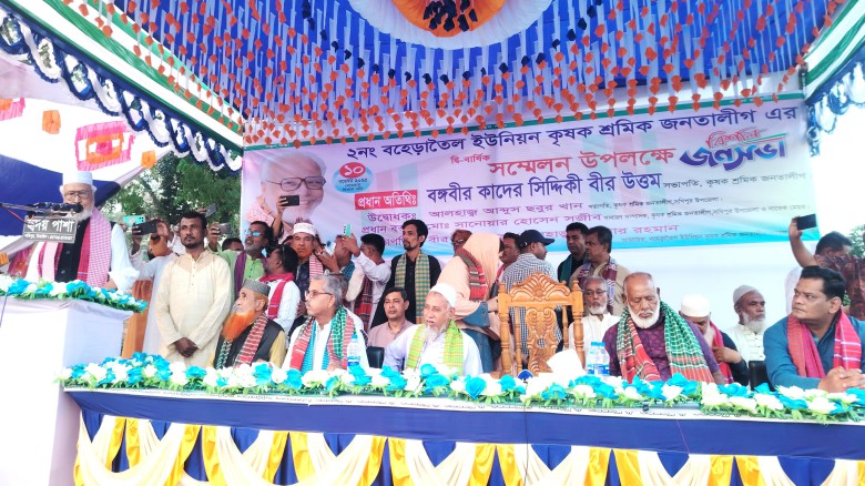 "আ.লীগ ছাড়া আমি গামছা নিয়ে নির্বাচন করতে যাবো না" - কাদের 