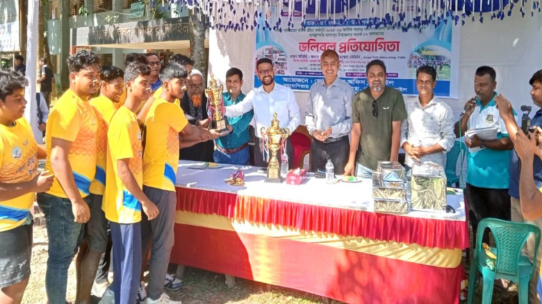 টাঙ্গাইলের নাগরপুরে ভলিবল টুর্নামেন্ট অনুষ্ঠিত