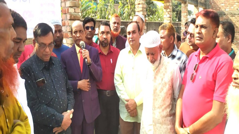 মধুপুর শিল্প ও বণিক সমিতির ভিত্তি প্রস্তর স্থাপন