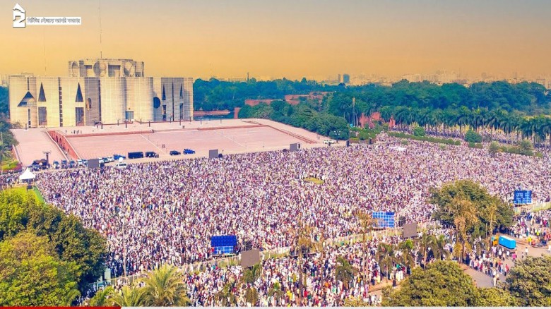 লাখো মানুষ বিদায় জানালো হাদিকে