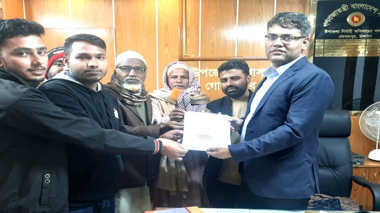 টাঙ্গাইল-২ আসনে শাকিল উজ্জামানের পক্ষে মনোনয়ন ফরম উত্তোলন