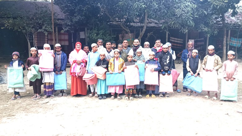 কালিহাতী নাগরিক অধিকার সুরক্ষা কমিটির কম্বল বিতরণ কর্মসূচী স