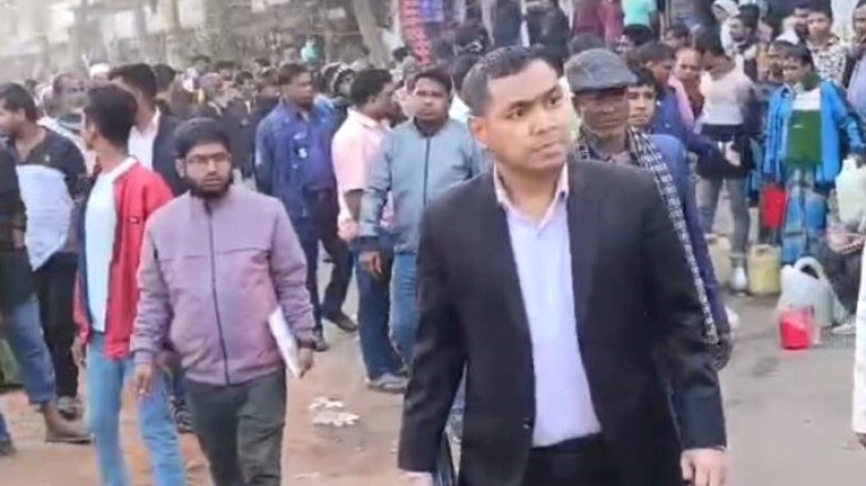 মধুপুরে অবৈধ স্থাপনা উচ্ছেদ অভিযান