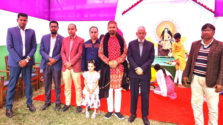শেরপুরে সরস্বতী পূজা অনুষ্ঠিত