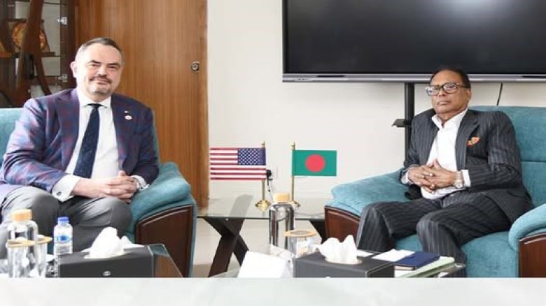 ডাক, টেলিযোগাযোগ ও তথ্যপ্রযুক্তি  মন্ত্রীর সাথে যুক্তরাস্ট্রের রাষ্ট্রদূতের সাক্ষাৎ
