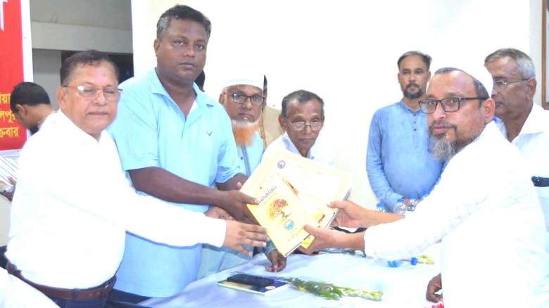 সরিষাবাড়িতে "ঝিনাই বৈরান সাহিত্য পরিষদের  প্রতিষ্ঠাবার্ষিকী 