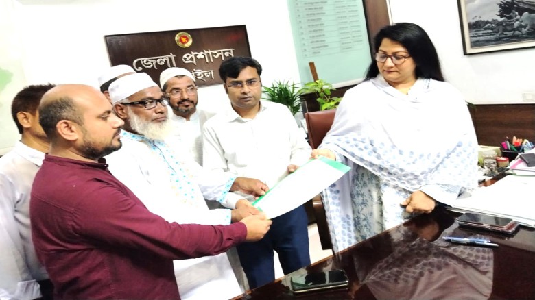টাঙ্গাইলে প্রধানমন্ত্রী বরাবর ১১ দলের স্মারকলিপি প্রদান