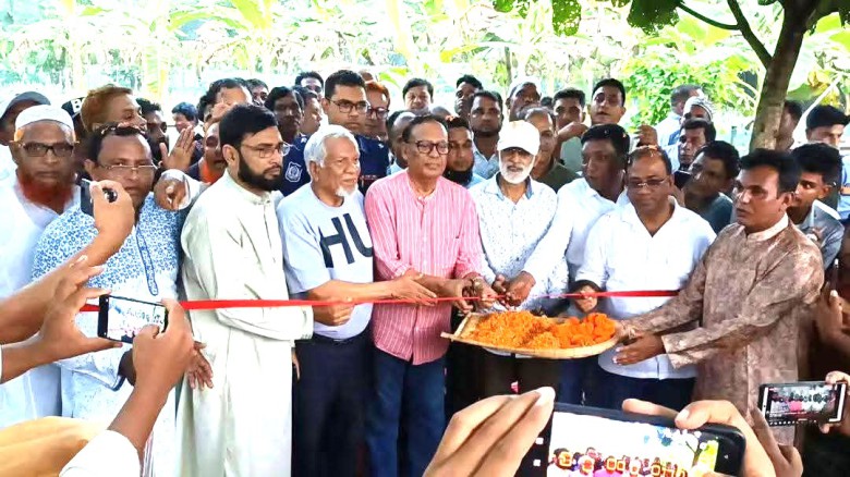 ফুলবাগচালা  উচ্চ বিদ্যালয়ের ভিত্তি প্রস্তর স্থাপন