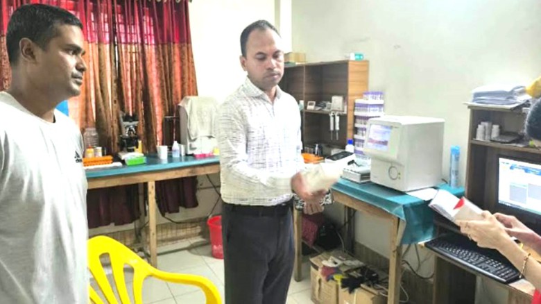 ভুঞাপুরে অবৈধ ঔষধ বিক্রি ও চিকিৎসা সেবা প্রদানের দায়ে দুই ব্