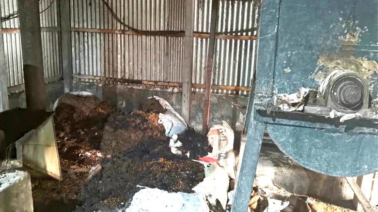 সখীপুরে  ফিড মিলে ভয়াবহ অগ্নিকাণ্ড
