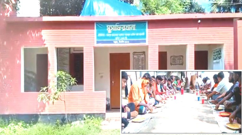 টাঙ্গাইলে দুরদুরান্তের মানুষের থাকা খাওয়ার ভরসা ঐতিহাসিক মুসাফিরখানা